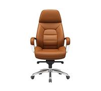 YCVAWEOD Asiento Ejecutivo de la Silla de Jefe de Jefe con Descanso, sillas de Oficina de Cuero PU, 120 ° reclinable, Levantamiento Ajustable, tamaño Oranje-One LWX