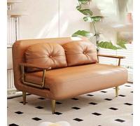 YCVAWEOD Cama de Silla para Dormir, cómodas sillas de Durmiente Convertibles con Respaldo y Almohada Ajustable de 6 Posiciones, Acogedor sofá de Silla pequeña para Espacios pequeños, Oficina de Color