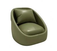 YCVAWEOD COJO DE Cuero, sofá Moderno de Mediados de Siglo con Cojines cómodos, Marco de Madera sólida para Oficina, Sala de Estar y Dormitorio Verde-2 LWX