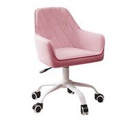 YCVAWEOD Cómodas sillas de computadora Silla de Oficina giratoria Silla de Oficina, d tocador de Silla de computadora en la Mitad de la Espalda con Soporte Lumbar Silla de cojín de Asiento Grueso LWX