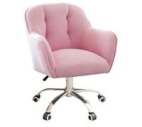 YCVAWEOD Cómodas sillas de computadora Silla de Oficina Silla de Escritorio Lindo Moderno Giratorio Ajustable Silla de tocador de computadora LWX