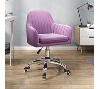 YCVAWEOD Cómodas sillas de computadora Silla Silla de Oficina en casa, taponizado Altura de la Silla con mechones de la computadora Altura de la Silla con mechones de Escritorio Ajustable LWX