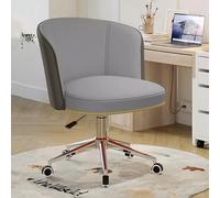 YCVAWEOD Cómodas sillas de computadora sillas de Oficina Modernas, Silla de tocador para Sala de Maquillaje de la Sala de Maquillaje Juegos de Escritorio Giratorio Ajustable LWX