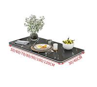YCVAWEOD Descripción de patrón de mármol de Comedor montada en la Pared Plegable para Cocina y Comedor Blanco 60x40cm LWX