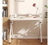 YCVAWEOD Escritorio Plegable, estación de Trabajo compacta para computadora, Escritorio de Estudio Multiusos, diseño Plegable, no Necesita ensamblaje, Ideal para Oficina en casa LWX