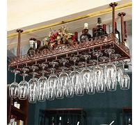 YCVAWEOD Estante de Vino Colgante soportador de vástago decoración de la Barra de Bar LWX