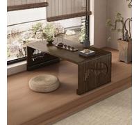 YCVAWEOD Gran Mesa de café Plegable Japonesa Mesa Baja Rectangular para Sala de Estar y Oficina Use diseño de Ahorro de Espacio No se Requiere un Montaje Espacios pequeños. LWX