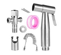 YCVAWEOD Homónimo Inodoro Bidet rociador Acero Inoxidable de Acero Inoxidable LWX