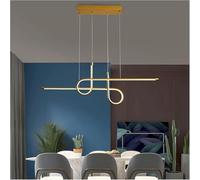 YCVAWEOD Lámpara de araña Moderna LED, 110 V 220 V, Luces Colgantes Modernas Minimalistas compatibles con Sala de Estar, Mesa de Comedor, lámpara Colgante LED, luz de Techo LWX