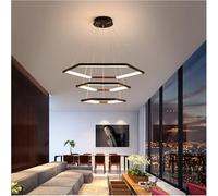 YCVAWEOD Lámpara de araña Moderna LED, minimalismo, Luces Colgantes LED Modernas, compatibles con Comedor, Cocina, lámpara Colgante, luminaria Colgante, lámpara Colgante LWX