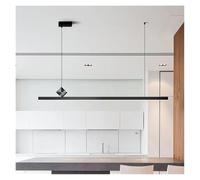 YCVAWEOD Lámpara de araña para el hogar, lámpara de Comedor, Lujo Minimalista sin luz Principal, Mesa de Estudio, lámpara Colgante nórdica LED (L120cm) LWX