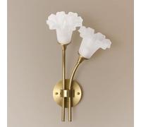 YCVAWEOD Lámpara de Pared de Cristal Aplique de Lujo Estilo Amen, Colgante de Techo LED LWX