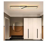 YCVAWEOD Lámpara de Techo LED Moderna para Oficina, Tira de araña, iluminación Rectangular para Sala de Estar, Pasillo, lámpara Colgante LWX