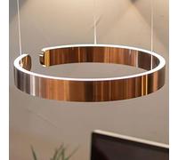 YCVAWEOD Lámpara LED Moderna Geometría Minimalista Mesa de Comedor Lámpara Colgante Lámpara Colgante de Oficina Restaurante Sala de exposición Lámpara de Techo artística en Forma de CR LWX