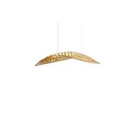 YCVAWEOD Lámparas Colgantes nórdicas Creativas de Madera con Forma de Hueso de Pescado, lámparas Colgantes para salón, Comedor, decoración artística, Accesorios de araña LWX