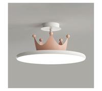 YCVAWEOD Lámparas de araña, iluminación Redonda de araña de Montaje Empotrado, Elegante lámpara Colgante de Techo con Forma de Corona LED, Cocina LWX