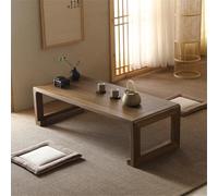 YCVAWEOD Mesa de Centro Japonesa Plegable Mesa Baja Zen de Madera Maciza para meditación y Ventana salediza Fácil Almacenamiento 70x45x35cm Asientos en el Suelo y Espacios de Vida Modernos LWX