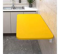 YCVAWEOD Mesa de Cocina Plegable montada en la Pared, Acero Laminado en frío Resistente, diseño de Hoja abatible Que Ahorra Espacio, Banco de Trabajo Plegable Ajustable, Espacios pequeños y