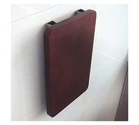 YCVAWEOD Mesa de Comedor Plegable de Madera plegada Mesa de Comedor de Madera para la Oficina para la Oficina/Sala de lavandería/Ahorro de Espacio de Cocina, marrón-30x30cm LWX