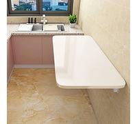 YCVAWEOD Mesa de Hoja de Cabello montada en la Pared Plegable de Madera, Mesa Plegable de la Pared Que guardaba el Espacio, Banco de Trabajo Plegable, Mesa de Pared Plegable Moderna y Minimalista LWX