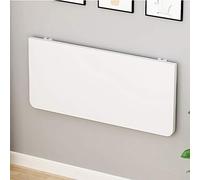 YCVAWEOD Mesa Flotante Plegable montada en la Pared, Mesa de Comedor Que Ahorra Espacio con Hojas abatibles, Escritorio Compacto de Madera para el hogar, Oficina, Cocina y Estaciones de Trabajo LWX