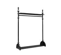 YCVAWEOD Pastel de visualización de Ropa de Metal con Soporte de Estilo Industrial para hoteles y Uso al Aire Libre 165 * 100cm LWX