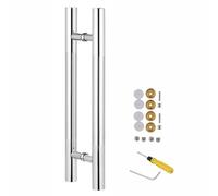 YCVAWEOD Presamento de la Puerta de la Puerta de Granero de Acero Inoxidable 304 60/80/10/120/150/180cm de Largo Hape Moderna de Ducha Ducha Ducha Deslizante Interiores LWX