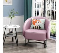 YCVAWEOD PU Modern Accent Sillón de Oro Marco de Oro de Lujo Moderno Acento de Acento, sillón tapizado para Dormitorio, Sala de Estar, Dormitorio, Oficina 7 LWX