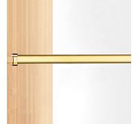 YCVAWEOD Ropa de Metal Varilla Colgante para Vestuario de Armario Barra de colgilla de Soporte Resistente con Tapas de Brida diseño Ovalado para gabinetes Disponibles en Oro Blanco Blanco y Gris 78.7