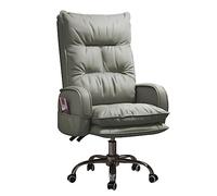 YCVAWEOD Silla de Acento de la Oficina Silla de Escritorio de Oficina con Ruedas Silla de Juego Diseño de Silla de computadora Elegante Gray Uso de Home & Office LWX