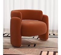 YCVAWEOD Silla de Barril de hogar, sofá cómoda casa pequeña Sala de Estar de sofá de Medio Siglo LWX