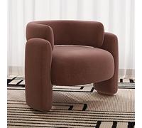 YCVAWEOD Silla de Barril del hogar, sofá cómoda casa pequeña Sala de Estar de sofá de Medio Siglo LWX