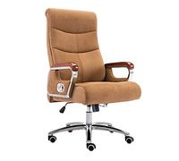 YCVAWEOD Silla de computadora reclinable Ejecutivo de Oficina Silla Altura Silla de Juego Ajustable Silla de Escritorio de computadora de Espalda Alta para Estudio de Oficina, Caqui LWX
