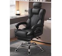 YCVAWEOD Silla de Escritorio de computadora para Oficina y Juego cómodo Mecedora con reposacabezas, Material Transpirable y Duradero, Resistente a los rasguños, Ideal para Adultos LWX