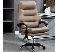 YCVAWEOD Silla de Oficina con Soporte Lumbar de reposabrazos Ajustables y Silla de Juego de Respaldo para el tamaño del Color de Color Caqui de casa y Oficina Un cómodo para el Trabajo y el Juego LWX