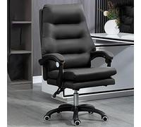 YCVAWEOD Silla de Oficina con Soporte Lumbar de Respaldo Ajustable y reposabrazos Silla de Juego Negro Elegante para el tamaño del hogar y la Oficina. Un diseño cómodo y Elegante LWX