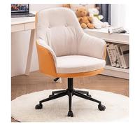 YCVAWEOD Silla de Oficina Modern Velvet Glivel - Sillón con mechones con Ruedas Silla de Escritorio Elegante para Mujeres y niñas hogar y el Uso LWX