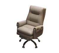 YCVAWEOD Silla de Oficina para casa y Oficina 360 ° Silla de computadora giratoria con Altura Ajustable de Altura Ajustable Silla de recepción cómoda Asiento de Cuero LWX