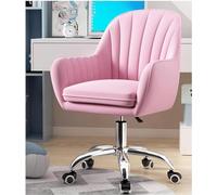 YCVAWEOD Silla de Oficina portátil de Altura Ajustable Silla de Escritorio Silla de Franela sillas de Escritorio con Ruedas Silla de Escritorio de Oficina LWX