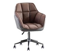 YCVAWEOD Silla de Oficina Silla de computadora en la Parte Posterior de la Espalda Silla de Escritorio de computadora con reposabrazos, Altura ejecutiva Silla de tareas giratorias Ajustables LWX