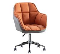 YCVAWEOD Silla de Oficina Silla de computadora en la Parte Posterior de la Espalda Silla de Escritorio de computadora con reposabrazos, Altura ejecutiva Silla de tareas giratorias Ajustables LWX