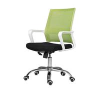 YCVAWEOD Silla de Oficina: Silla de Escritorio rodante con Soporte Lumbar, Silla de computadora de Malla, sillas de Juego, Silla giratoria ejecutiva (Color: e, tamaño: sin reposacabezas) LWX