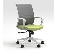 YCVAWEOD Silla de Oficina Silla giratoria con Respaldo de Malla Silla ejecutiva reclinable Ajustable para la Sala de conferencias Muebles Verdes para Comodidad y Apoyo LWX