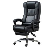 YCVAWEOD Silla de Oficina Trasera Alta con Silla de computadora giratoria de Doble Soporte para el reposapiés de fútbol LWX