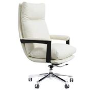 YCVAWEOD Silla Silla para Juegos Silla reclinable rotatable Silla de computadora con reposabrazos Fijo para Silla de Juego de Oficina y Sala de Estar para Adultos (Color: Beige) LWX