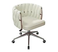 YCVAWEOD Sillas de Oficina sillas de Escritorio en la Parte Media con Ruedas Altura Altura Silla de Oficina Ajustable sillas Acolchadas para la Oficina LWX