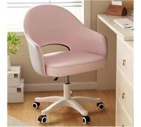 YCVAWEOD Trabajo de Silla de Oficina Escritorio de computadora Escritorio de Cuero casero s con Ruedas giratorias Ajustables Comodidad de tareas LWX