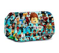 YCVBCY Anime Estuche para Lápices, 3D Bolsa de Lápices, Gran Capacidad Niños Papelería Estuche, Estuche con Doble Cremallera, para Niños y Niñas Escuela Oficina Material, Regalos de Papelería A