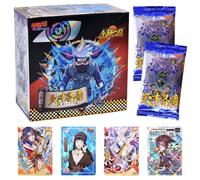 YCVBCY Cartas Anime 32 Packs, Juego de Cartas Popular Trading Cartas Pack Regalos, para Niños Adolescentes Adultos Regalos Juegos de Cartas Game Trading Cards de Cartón