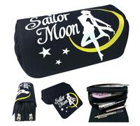 YCVBCY Estuche de Lápices Niños Lápiz Bolsa Grande Capacidad Estuche con Cremallera,Sailorr Moon Bolsa de Cosméticos, Porta Lápices Útiles Escolares Papelería de Regalo para Niños y Adultos -A